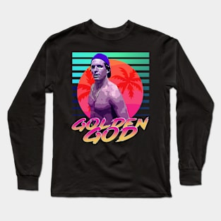 Golden God Neon Retro Long Sleeve T-Shirt